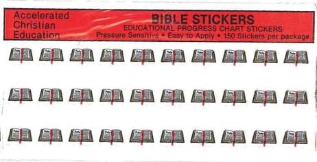 Bible Stickers from Accelerated Christian Education