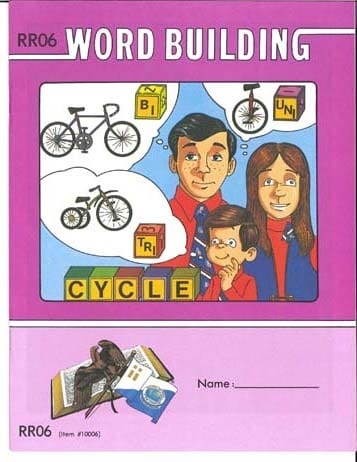 Reading Readiness Word Building Pace 11 from Accelerated Christian Education