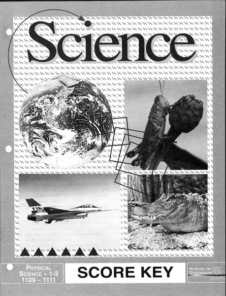 Physical Science Key 1109-1111 from Accelerated Christian Education