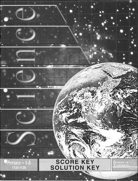 Physics Key 1139-1141 from Accelerated Christian Education