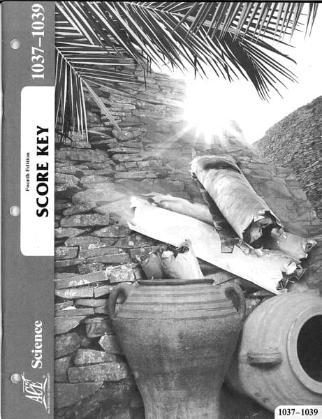 Science Answer Key 1037-1039