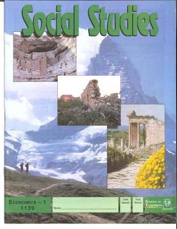 Economics Unit 4 (Pace 1142) from Accelerated Christian Education