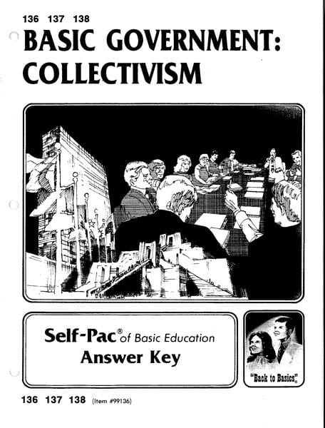 Collectivism Key 136-138 from Accelerated Christian Education