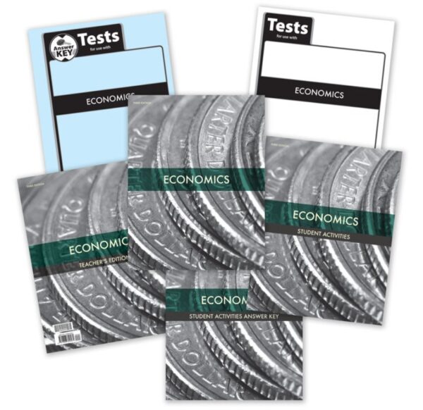 12th Grade Economics Textbook Kit, 3rd Edition from BJU Press