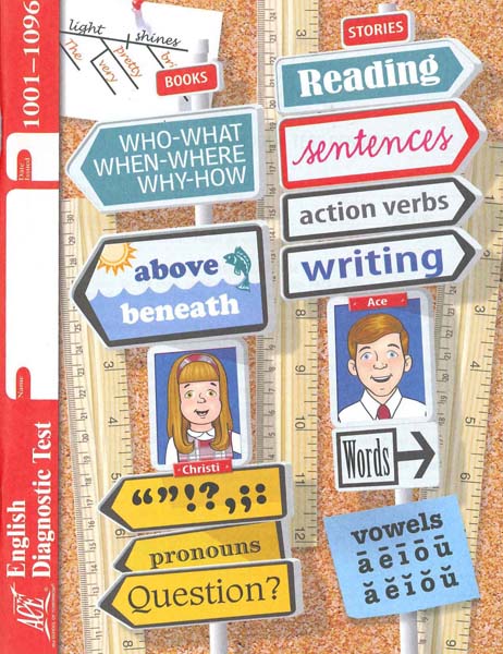 1st-8th Grade English Diagnostic Test by Accelerated Christian Education
