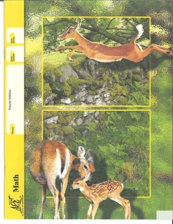 Math Unit 10 (Pace 1082) from Accelerated Christian Education