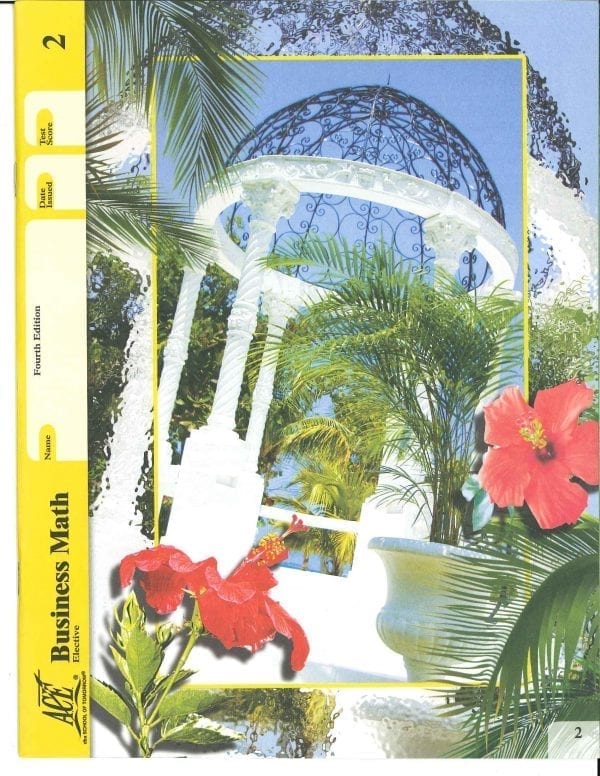 Business Math Book 2 from Accelerated Christian Education