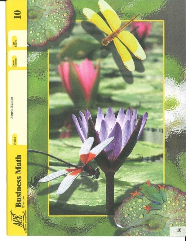 Business Math Book 10 from Accelerated Christian Education