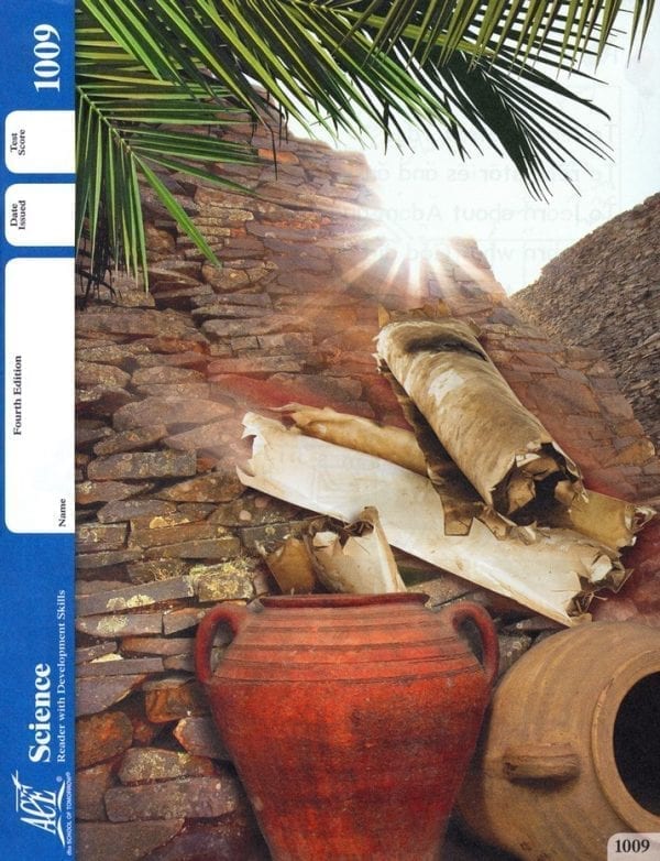 1st Grade Science Pace 1009 by Accelerated Christian Education ACE