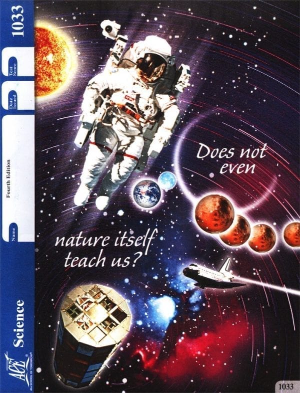 3rd Grade Science Pace 1033 by Accelerated Christian Education ACE