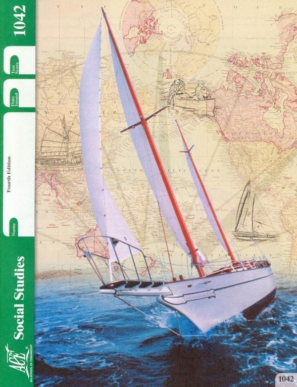 4th Grade Social Studies Pace 1042 by Accelerated Christian Education ACE