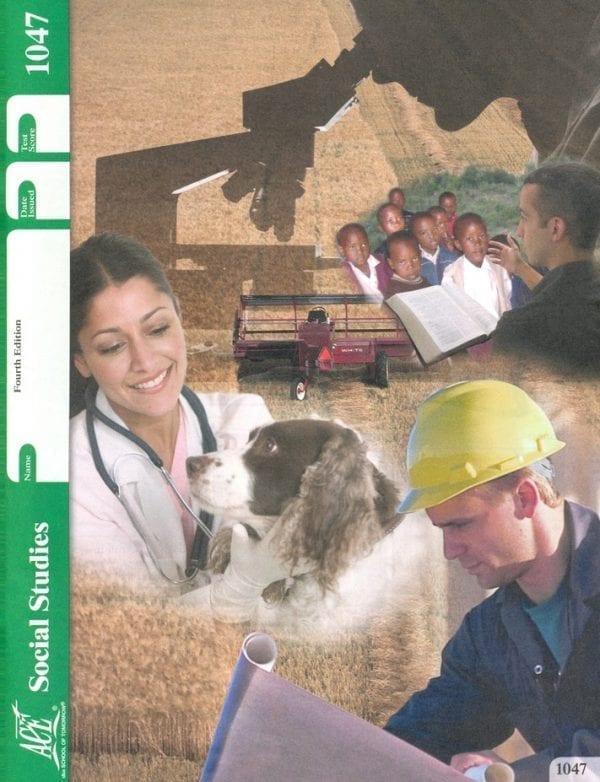 4th Grade Social Studies Pace 1047 by Accelerated Christian Education ACE