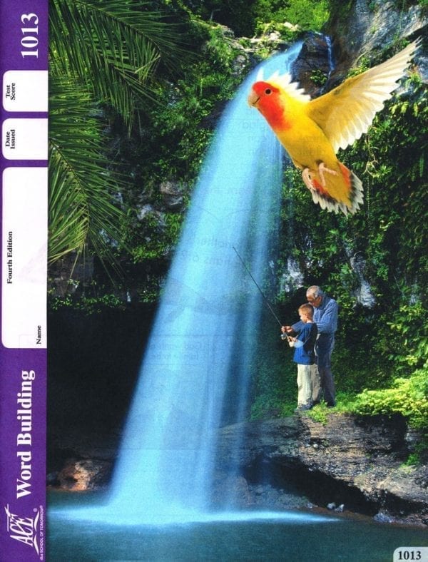 2nd Grade Word Building Pace 1013 by Accelerated Christian Education ACE