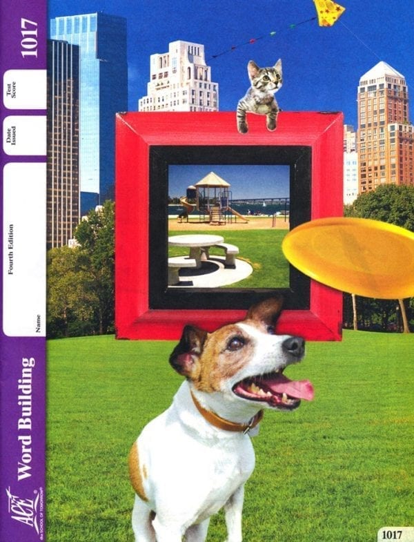 2nd Grade Word Building Pace 1017 by Accelerated Christian Education ACE