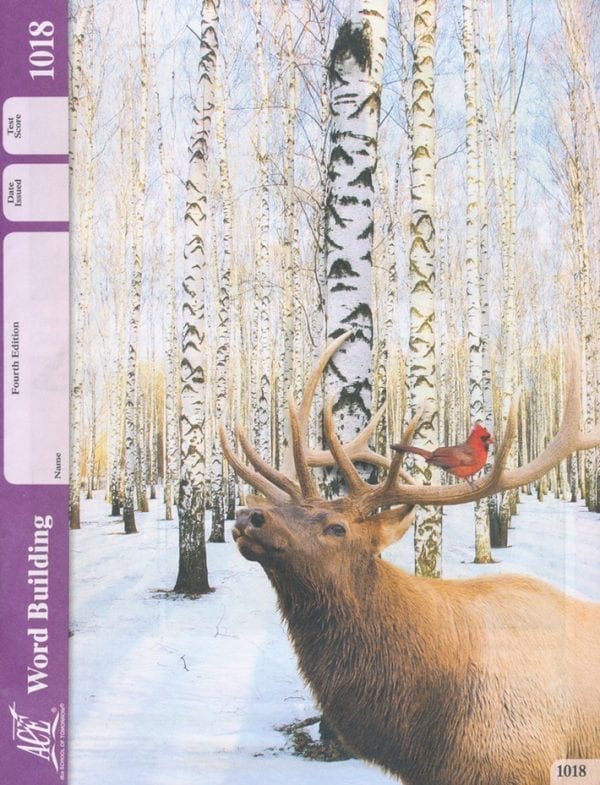 2nd Grade Word Building Pace 1018 by Accelerated Christian Education ACE