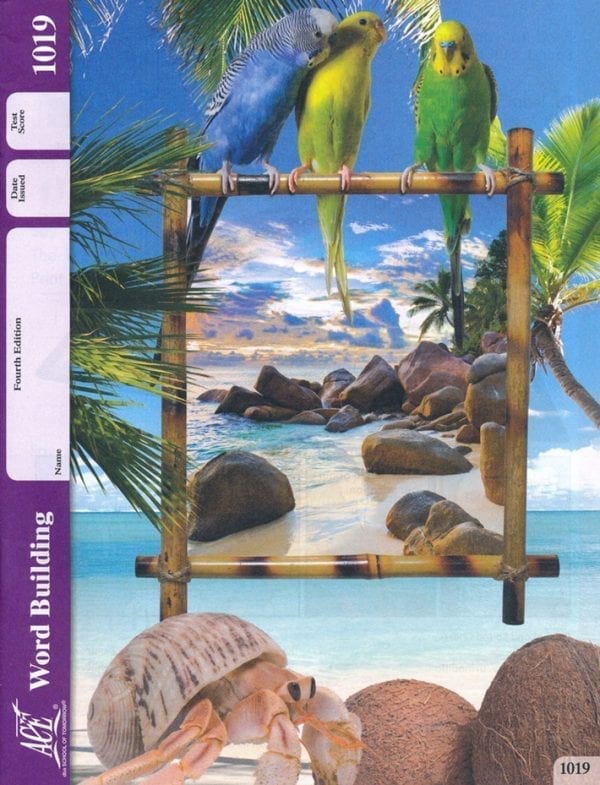 2nd Grade Word Building Pace 1019 by Accelerated Christian Education ACE