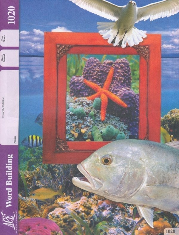 2nd Grade Word Building Pace 1020 by Accelerated Christian Education ACE