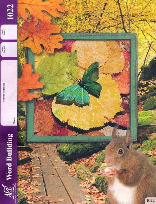 2nd Grade Word Building Pace 1022 by Accelerated Christian Education ACE