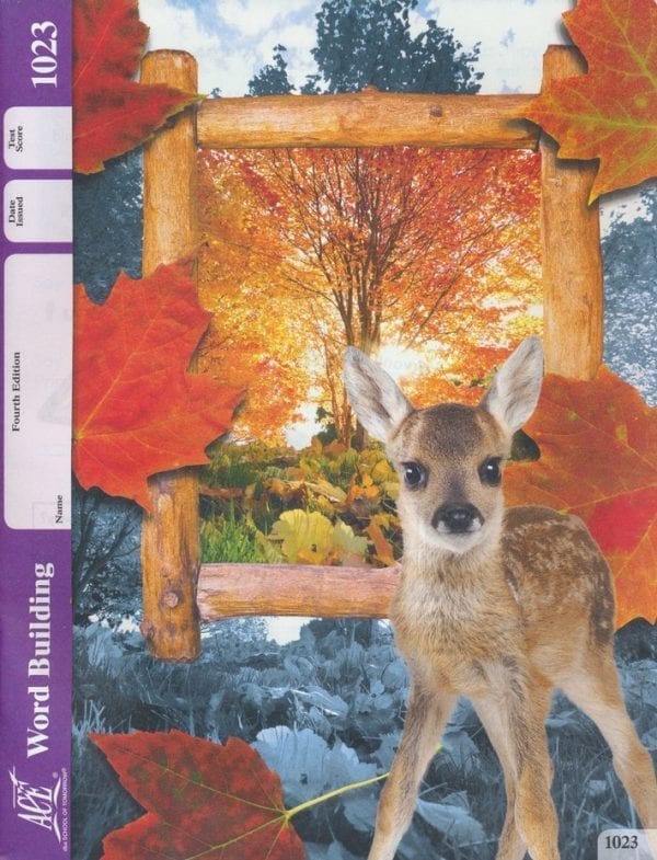 2nd Grade Word Building Pace 1023 by Accelerated Christian Education ACE