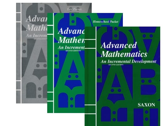 Advanced Mathematics Homeschool Kit Second Edition from Saxon Math