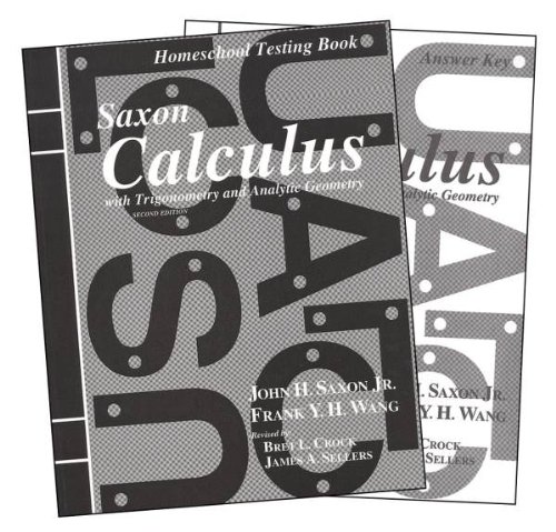 calculus homeschool packet