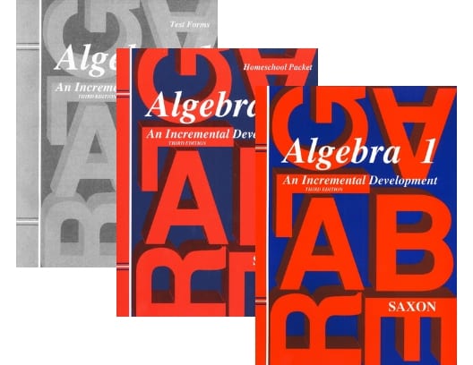 Algebra 1 Homeschool Kit Third Edition from Saxon Math