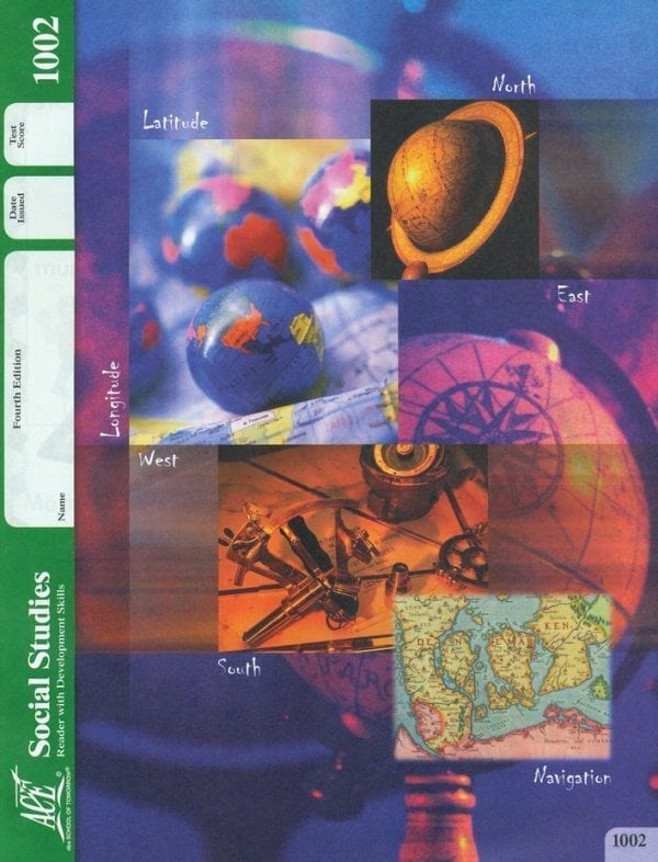 1st Grade Social Studies Pace 1002 by Accelerated Christian Education ACE