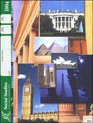1st Grade Social Studies Pace 1004 by Accelerated Christian Education ACE