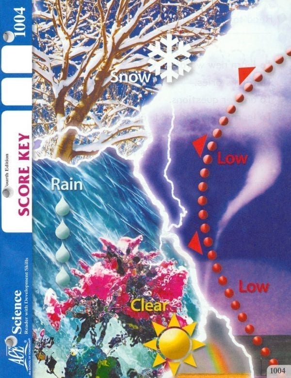 1st Grade Science Answer Key 1004 by Accelerated Christian Education ACE