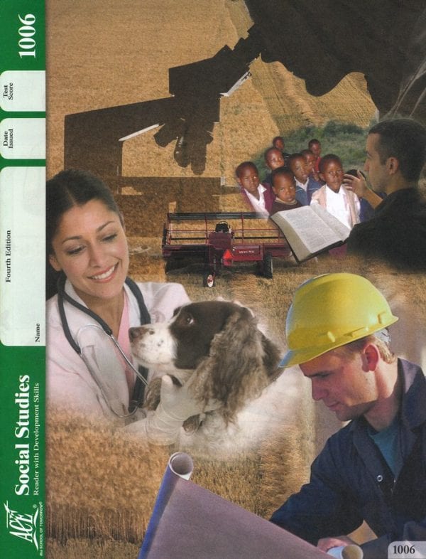 1st Grade Social Studies Pace 1006 by Accelerated Christian Education ACE