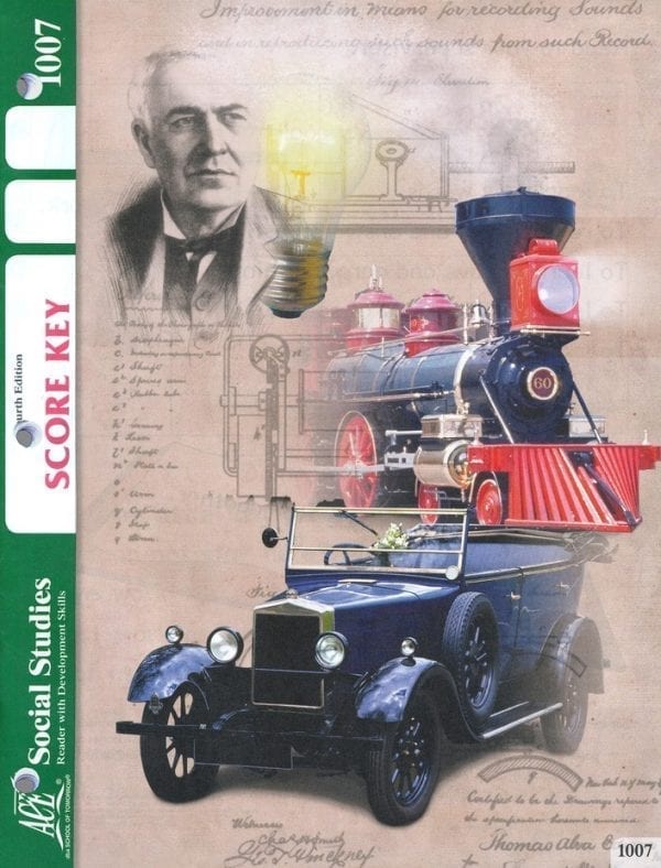 1st Grade Social Studies Answer Key 1007 by Accelerated Christian Education ACE