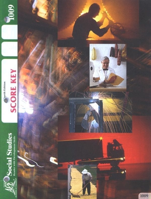 1st Grade Social Studies Answer Key 1009 by Accelerated Christian Education ACE