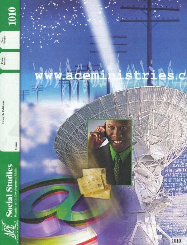 1st Grade Social Studies Pace 1010 by Accelerated Christian Education ACE