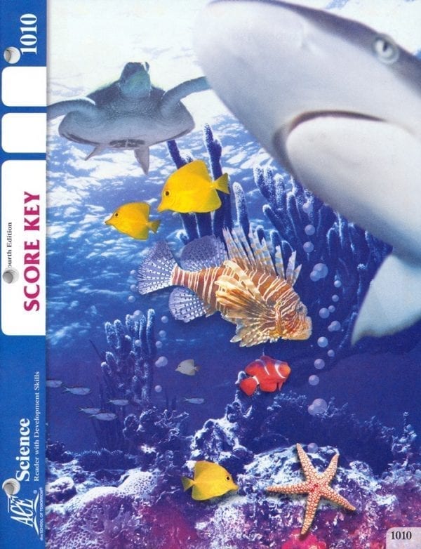 1st Grade Science Answer Key 1010 by Accelerated Christian Education ACE