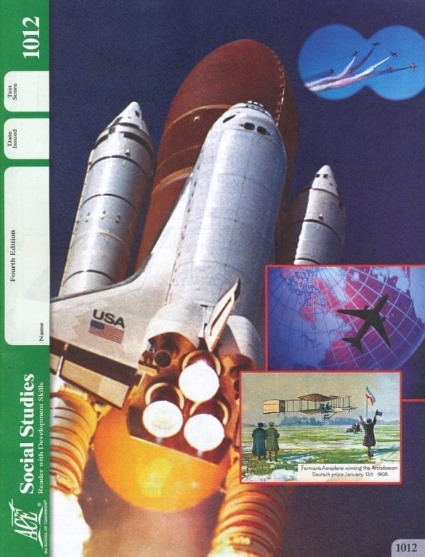 1st Grade Social Studies Pace 1012 by Accelerated Christian Education ACE