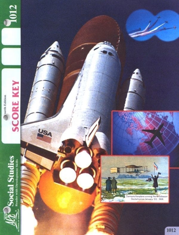 1st Grade Social Studies Answer Key 1012 by Accelerated Christian Education ACE