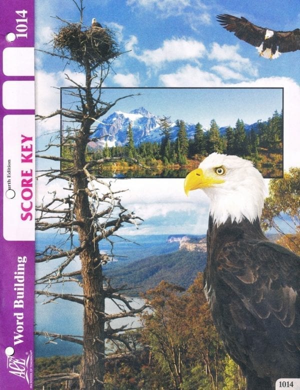 2nd Grade Word Building Answer Key 1014 by Accelerated Christian Education ACE