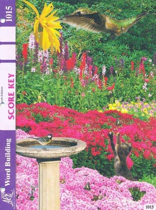 2nd Grade Word Building Answer Key 1015 by Accelerated Christian Education ACE