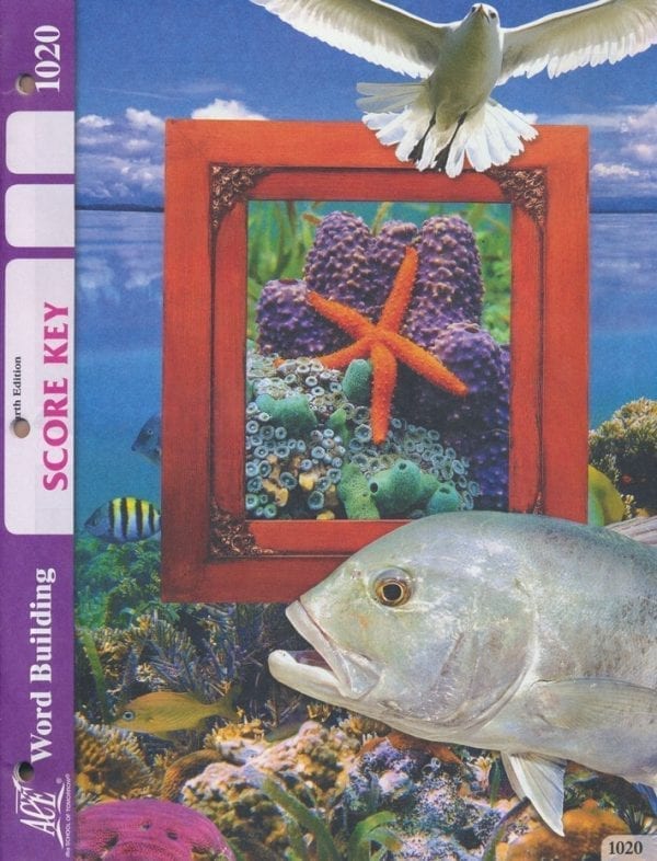 2nd Grade Word Building Answer Key 1020 by Accelerated Christian Education ACE