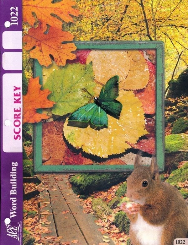 2nd Grade Word Building Answer Key 1022 by Accelerated Christian Education ACE