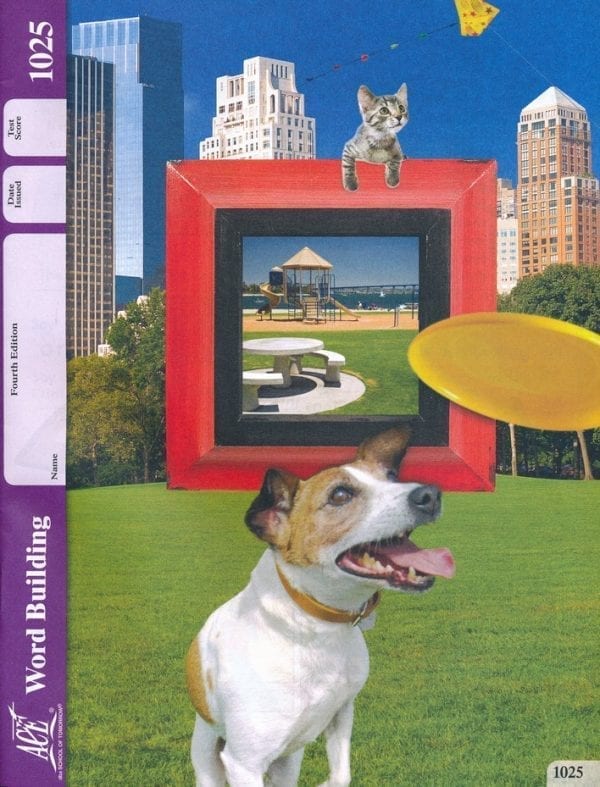 3rd Grade Word Building Pace 1025 by Accelerated Christian Education ACE