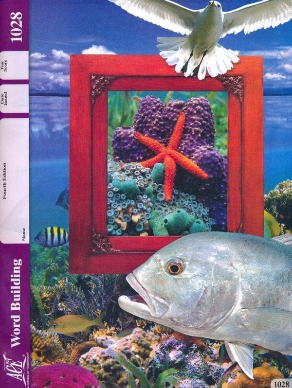 3rd Grade Word Building Pace 1028 by Accelerated Christian Education ACE