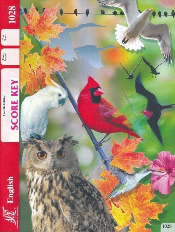 3rd Grade English Answer Key 1028 by Accelerated Christian Education ACE