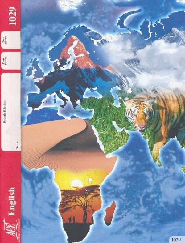 3rd Grade English Pace 1029 by Accelerated Christian Education ACE