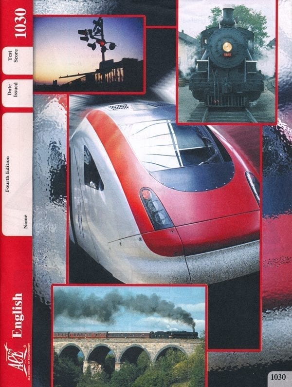 3rd Grade English Pace 1030 by Accelerated Christian Education ACE