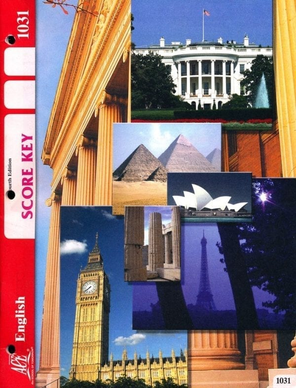 3rd Grade English Answer Key 1031 by Accelerated Christian Education ACE