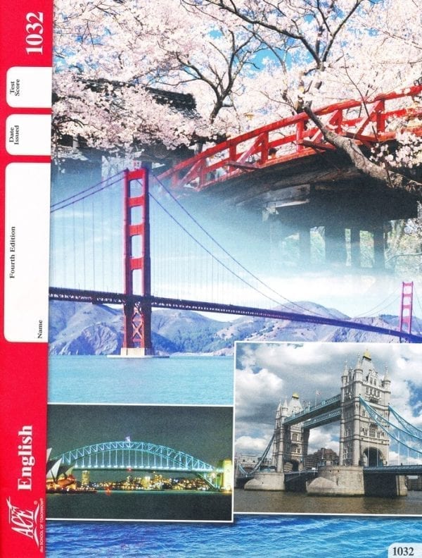 3rd Grade English Pace 1032 by Accelerated Christian Education ACE