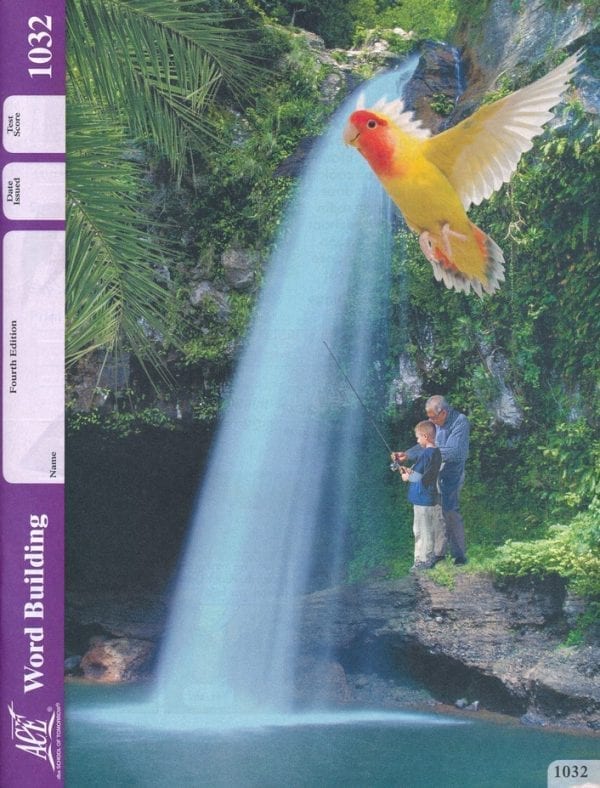 3rd Grade Word Building Pace 1032 by Accelerated Christian Education ACE