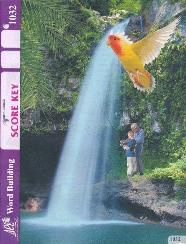 3rd Grade Word Building Answer Key 1032 by Accelerated Christian Education ACE