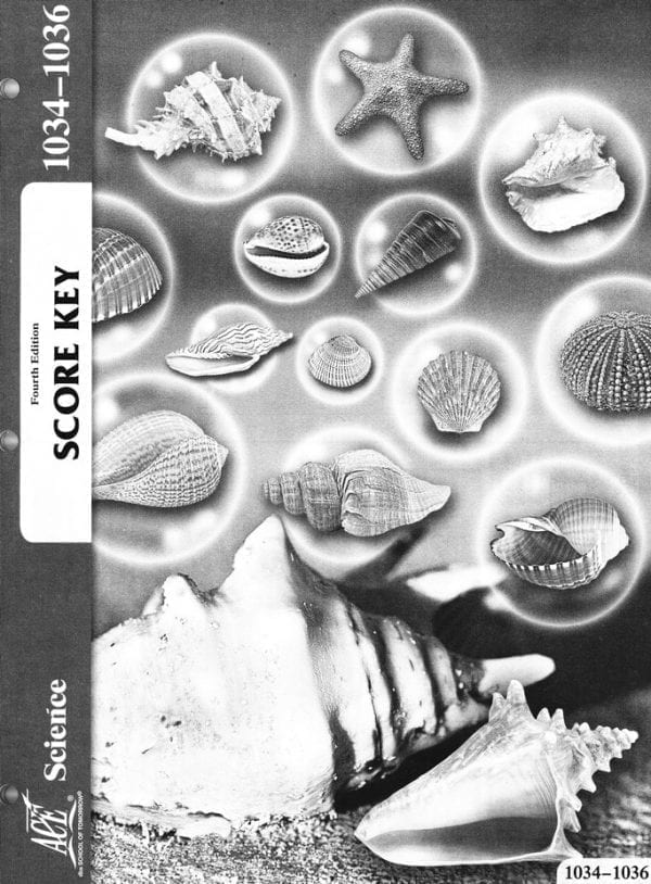 3rd Grade Science Answer Key 1034-1036 by Accelerated Christian Education ACE